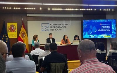 Reunión sobre el PERTE en la sede de la CHJ